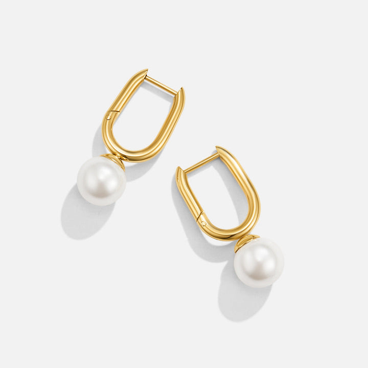 Náušnice Cora Pearl Hoop