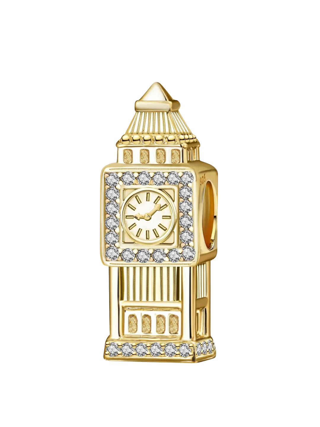 Přívěsek – Zlatý Big Ben – Perla Čech