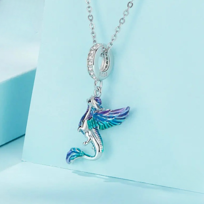 Barevný Drak Charms