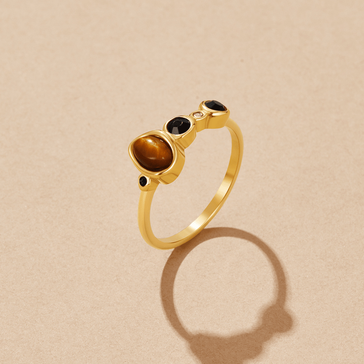 Aurora Vintage Krystalový Prsten