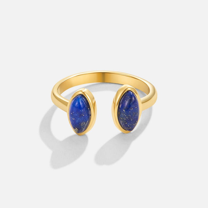 Zlatý prsten Lapis Lazuli