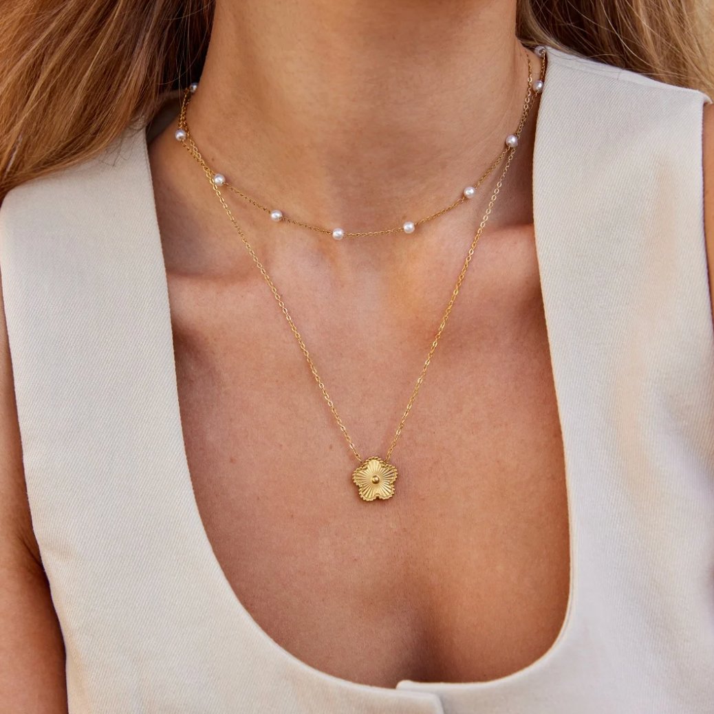 Nura Pearl Náhrdelník z 18K Zlata