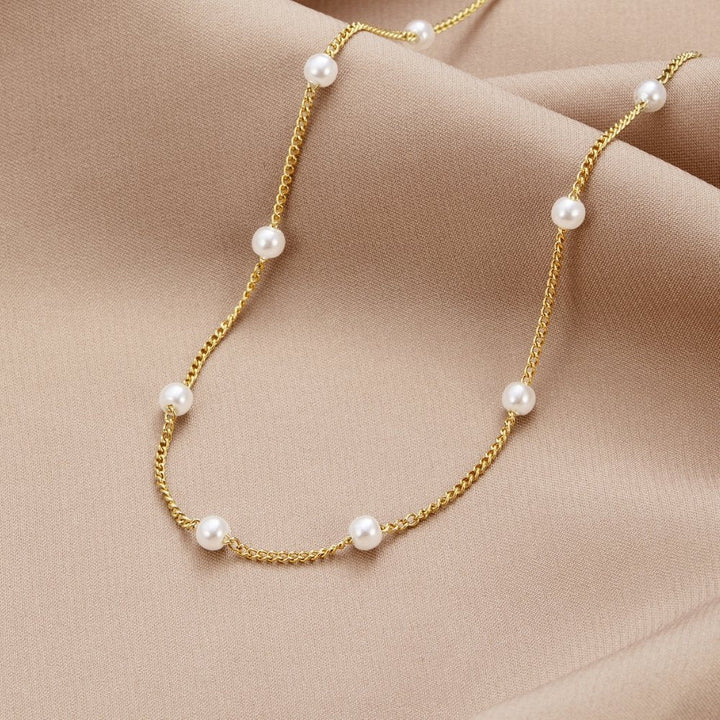 Nura Pearl Náhrdelník z 18K Zlata