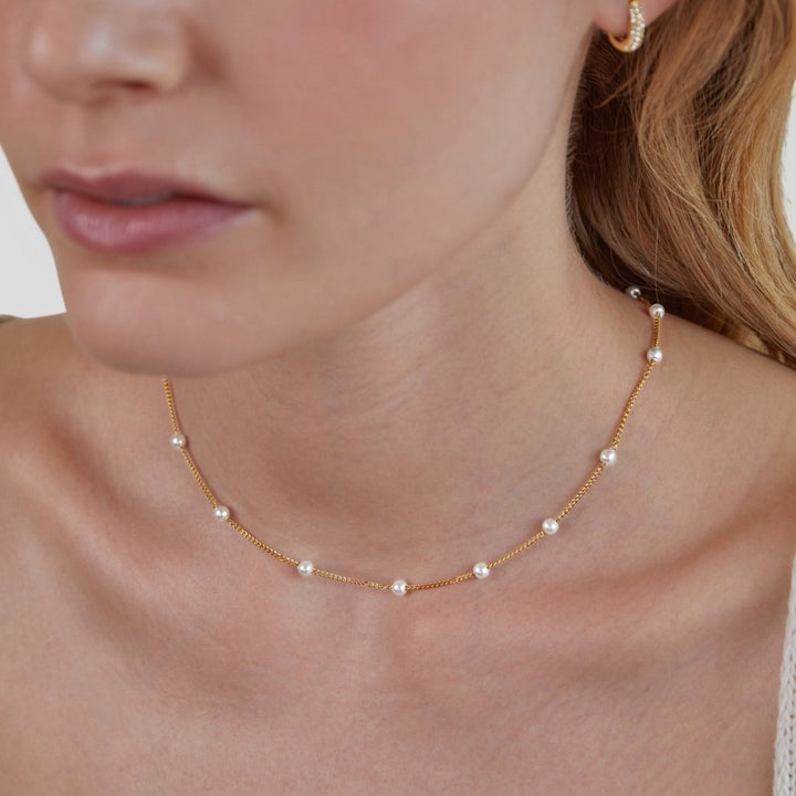 Nura Pearl Náhrdelník z 18K Zlata