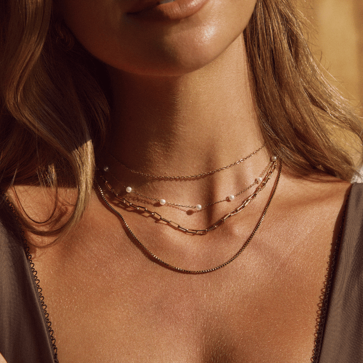 Nura Pearl Náhrdelník z 18K Zlata