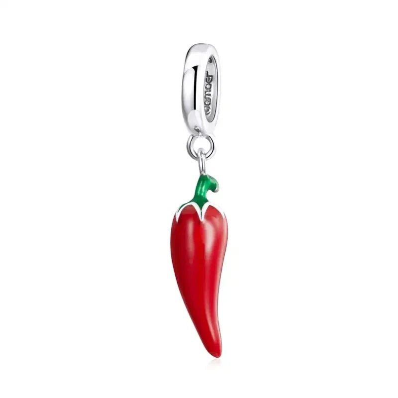 Přívěsek – Červená paprika – Perla Čech