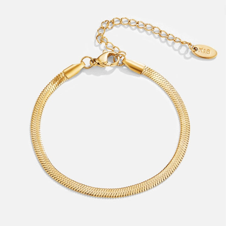 Zlatý náramek Sarya Snake Chain